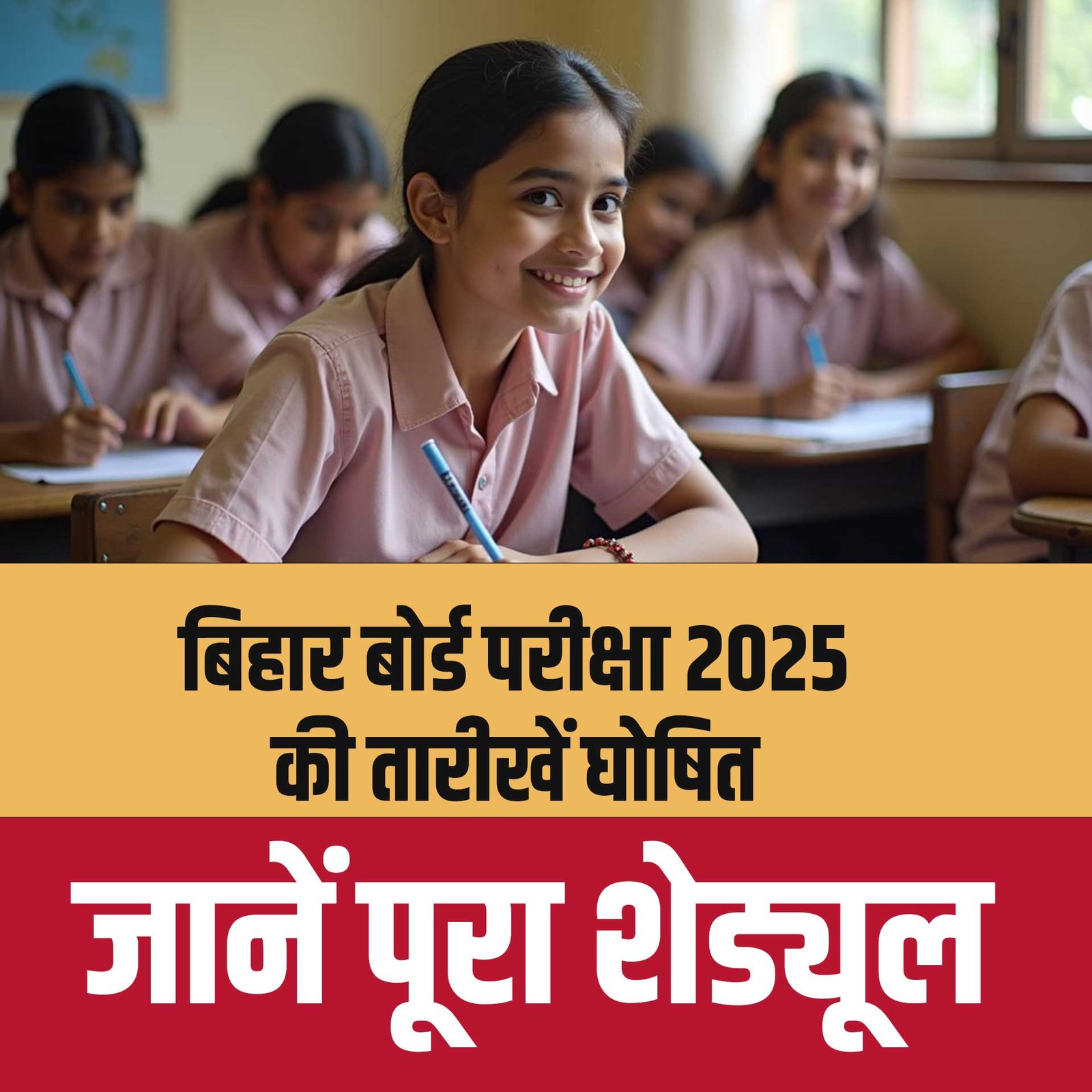 बिहार बोर्ड परीक्षा 2025 की तारीखें घोषित, जानें पूरा शेड्यूल